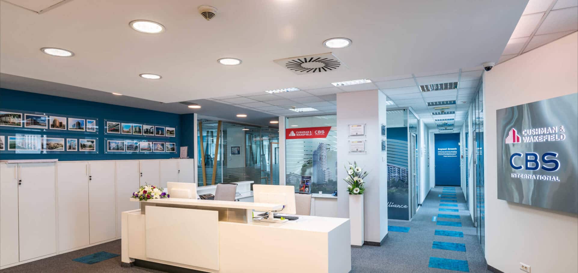 CBS International, Cushman & Wakefield, ured
